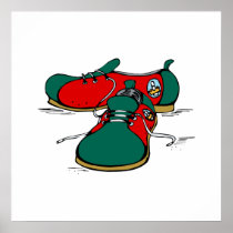 Bowling Shoes Poster