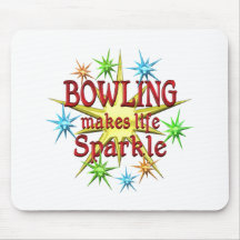 Bowling Sparkles Mousepads
