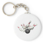 Bowling Strike Keychain