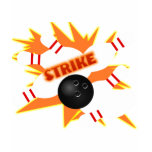 bowling strike t-shirts