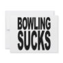 Bowling Sucks Personalised Announcement