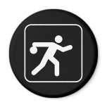Bowling Symbol Magnet