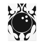 bowling. tribal. postcards