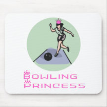 BowlingChick Princess Mousemats
