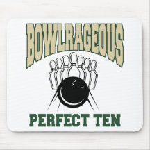 Bowlrageous Perfect Ten Bowler Mousemat