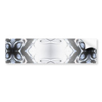 Bows and Butterflies Bumper Sticker