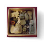 BOX OF ANCIENT EGYPTIAN AMULETS, BADGE PINS