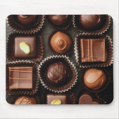"Box of Chocolates" Mousepad for your computer! by stkncb29