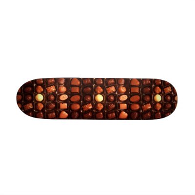 Box of Chocolates Skateboard Mini by kinggraphx