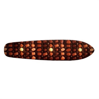 Box of Chocolates Skateboard Oldschool by kinggraphx