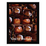 Box of Chocolates, Tempting Chocolate Candy Invite
