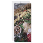 box of ornaments rack cards