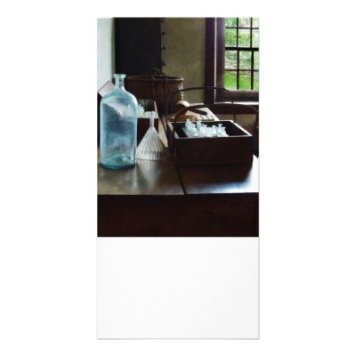 Box of Test Tubes Photo Card Template by SusanSavad