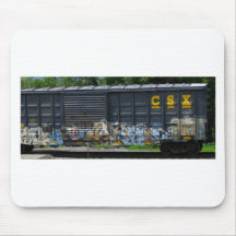 Boxcar Tagged Art Mousepads
