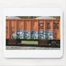 Boxcar Tagged Mouse Pad