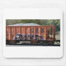 Boxcar Tagged Mouse Pads