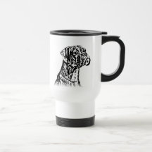 Boxer Art Travel Mug