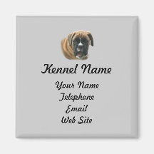 Boxer Breeder Magnet