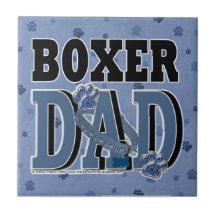 Boxer DAD Ceramic Tile