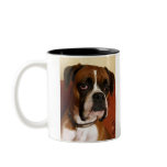 Boxer Dog mugs