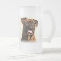 Boxer dog mug