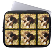 Boxer dog Neoprene Laptop Sleeve