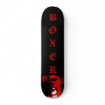 Boxer dog skateboard