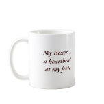 Boxer Mug Heartbeat At My Feet