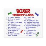 Boxer Property Laws 2 postcards