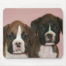 Boxer Puppies mousepad