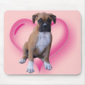 Boxer puppy mousepad