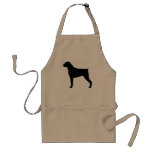 Boxer Silhouette aprons