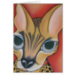 Boxer the Serval  for The Nature of Wildworks Cards