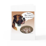 Boxer Turkey cards