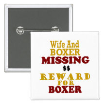 Boxer & Wife Missing Reward For Boxer Pins