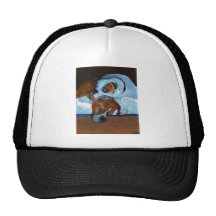Boxers Fawn and White Patch Mesh Hat