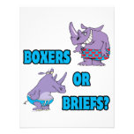 boxers or briefs funny undies rhinos custom announcement