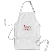 Boxers Rule Apron