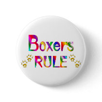 Boxers Rule Pinback Button