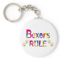 Boxers Rule Key Chain