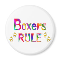 Boxers Rule Magnets