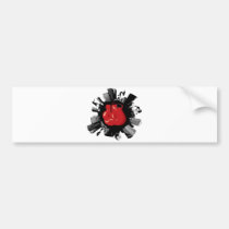 Boxing City bumper stickers