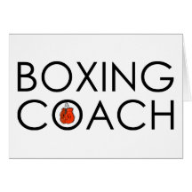 Boxing Coach Cards