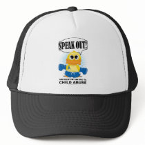 Boxing Duck Child Abuse Trucker Hats