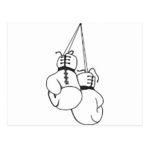 Boxing Gloves 5 Postcard