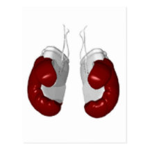 Boxing Gloves Post Cards
