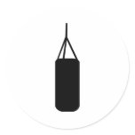 Boxing stickers