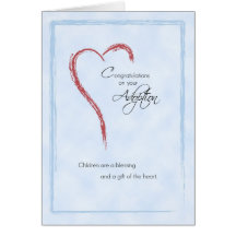 Boy Adoption Congratulations, Blue, Religious Greeting Card