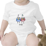 Boy and Girl Baby Byrdies Duet Tee Shirts
