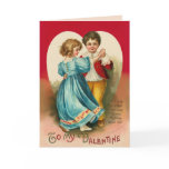 Boy and Girl Dancing Card